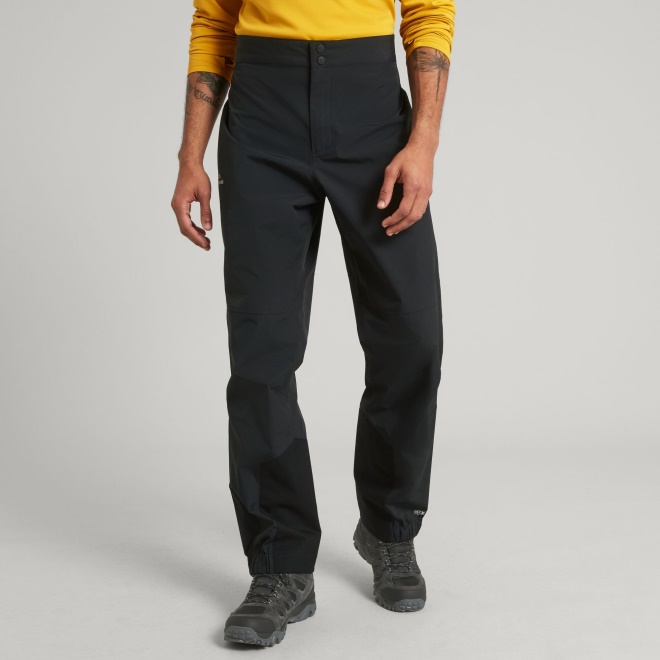 カトマンズ ブラック トレイルヘッド メンズ レイン パンツ